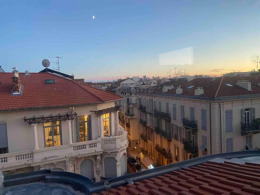 Heart Of Nice-Rooftop Seaside Studio Exteriör bild